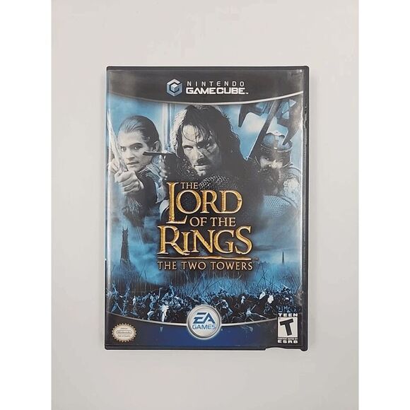 The Lord of the Rings Two Towers Nintendo GameCube Complete - Picture 1 of 6